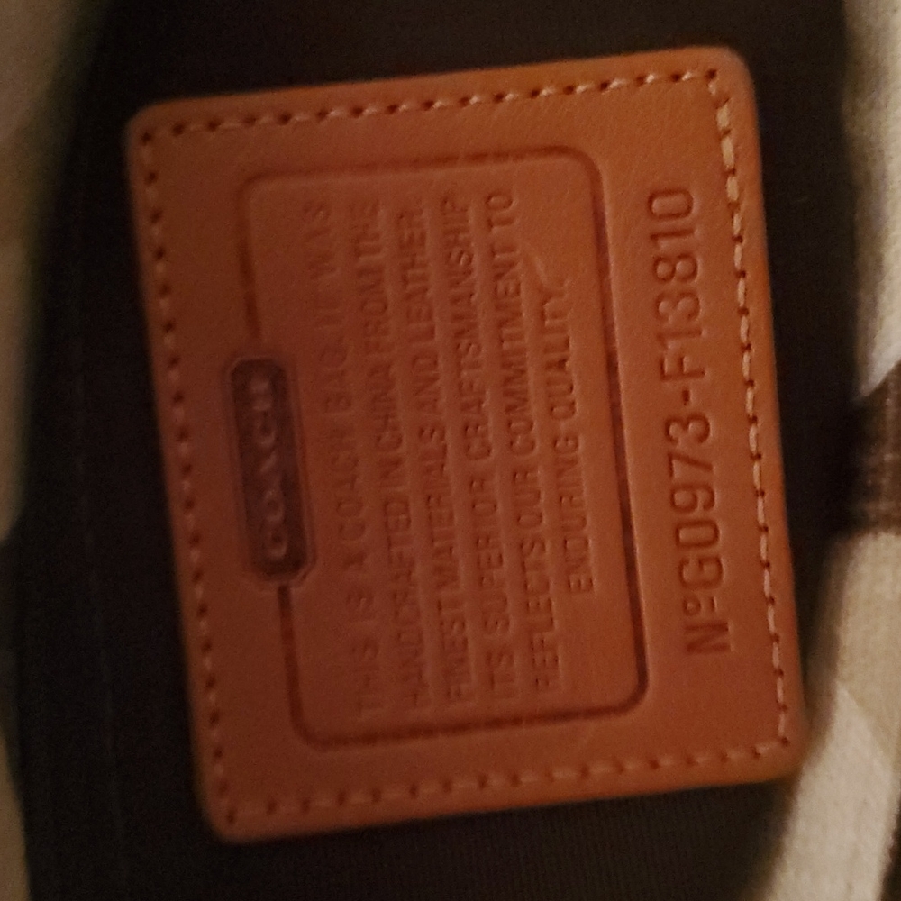 Coach Signature C Tonal Tote, EUC - Picture 3 of 3